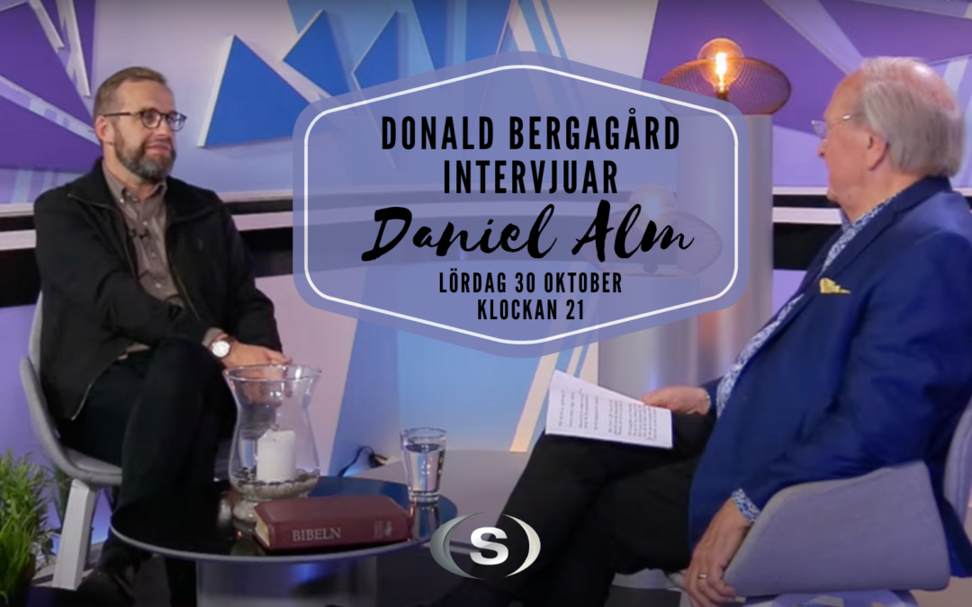 Känd pingstledare, Pastor Daniel Alm från Västerås intervjuas av Donald Bergagård för TV Vision Sverige.