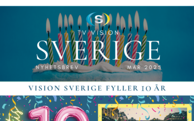 Vision Sverige nyhetsbrev – mars 2025